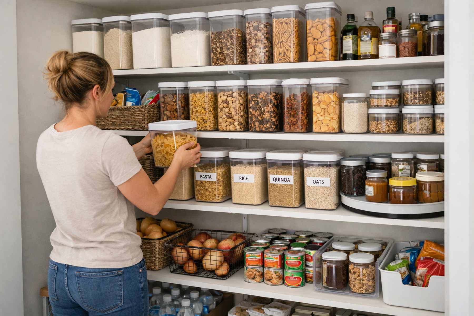 11 Simple Tips for Better Pantry Organization