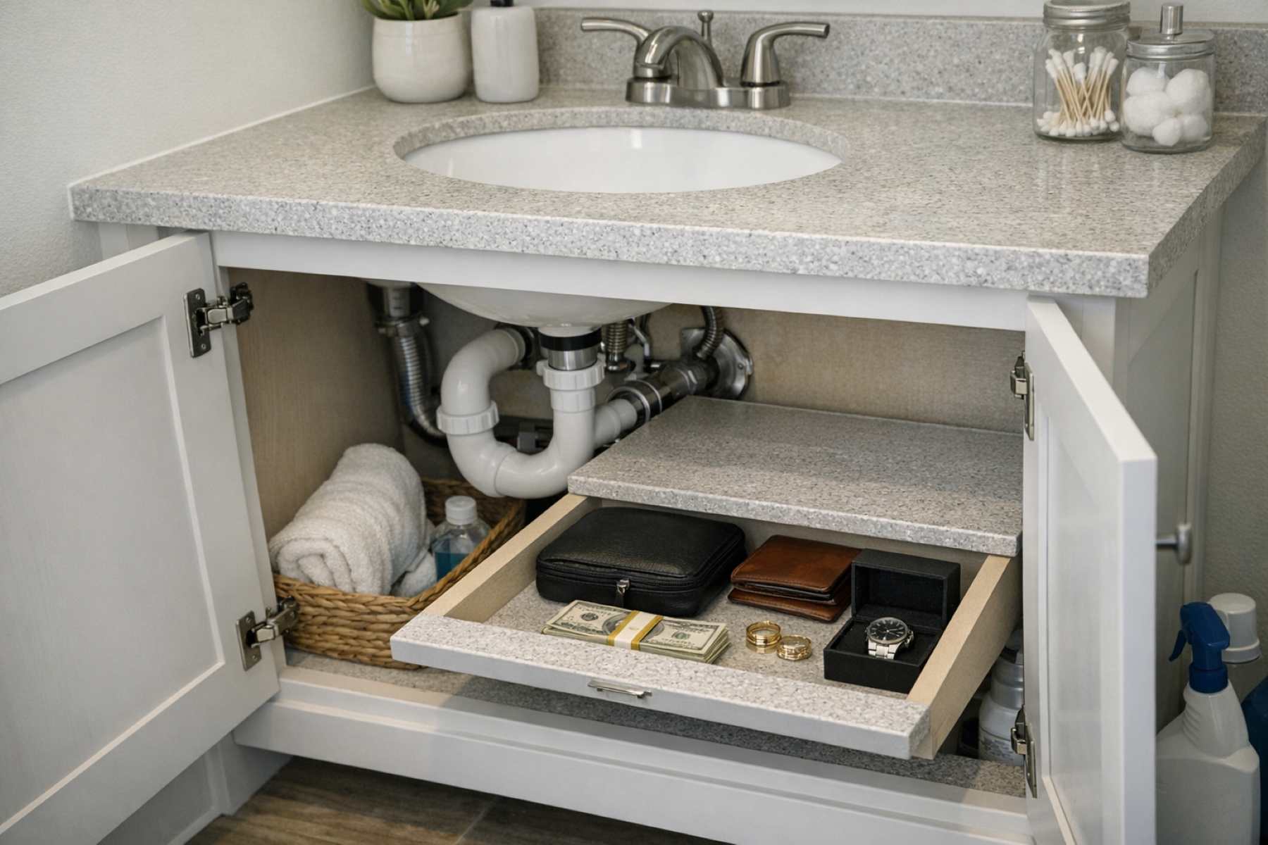 7 Sneaky Places to Hide Your Home Security for Valuables