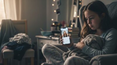Teen Girls Social Media Loneliness: The Follower Paradox