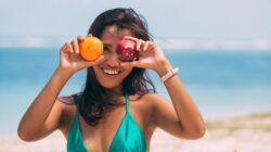 healthy skin foods illustration for Foods for Healthy Skin & Hair: Nutritionist Tips