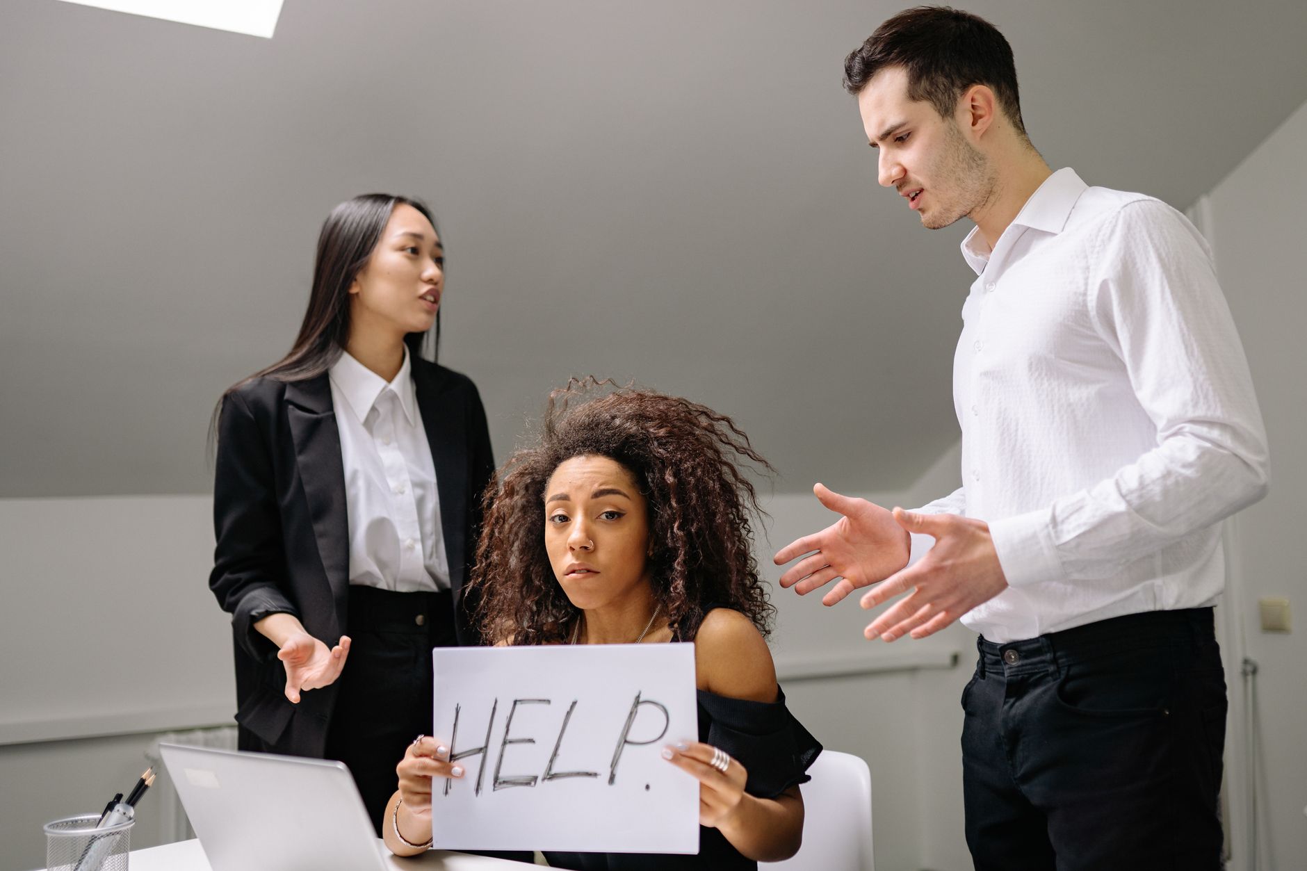 Illustration of Spot these signs of a toxic coworker at the office now!